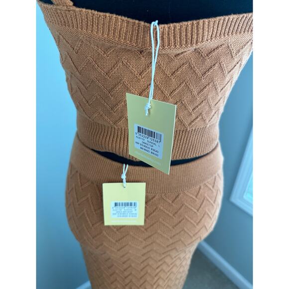 NWT Charlie Holiday Grace Knit Set Sundial Brown-Size 6 - Picture 5 of 12